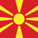 North Macedonia flag