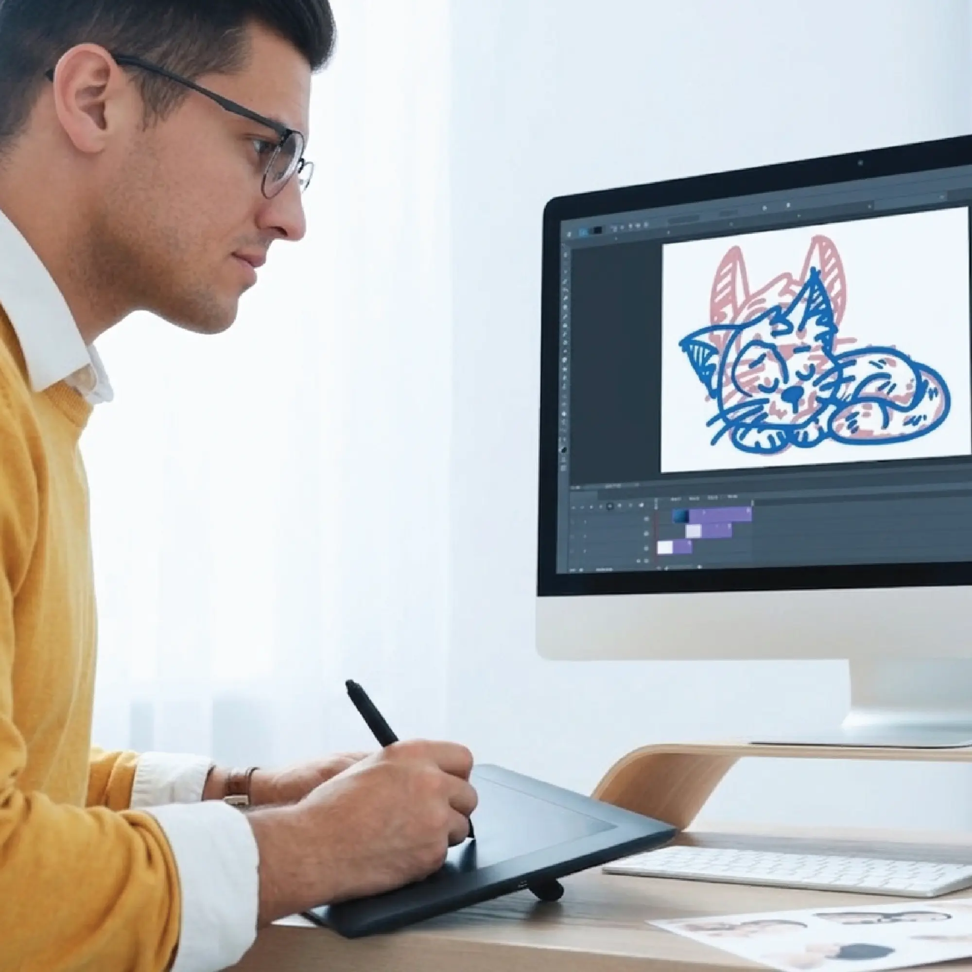 Remote Motion Designer professional supporting international hiring and workforce operations