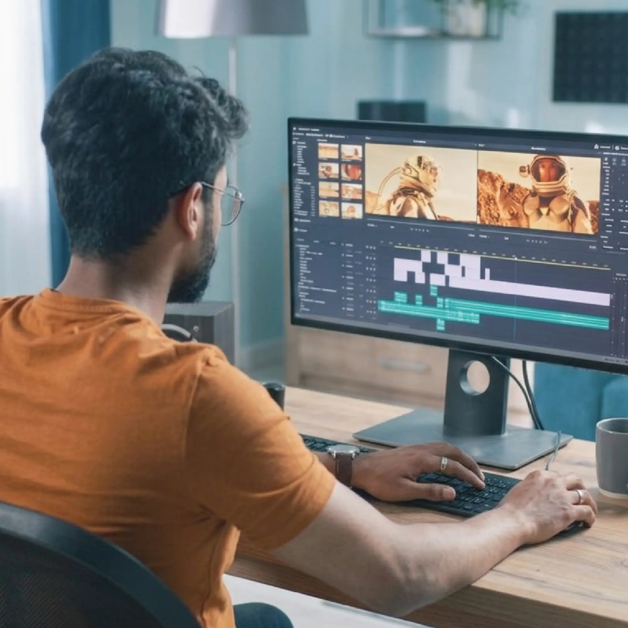 Remote Video Editor professional supporting international hiring and workforce operations